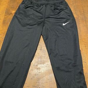 Nike Black Sweatpants with White Logo